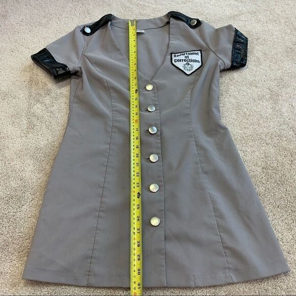 Dreamgirl corrections officer Halloween costume outfit size large - Picture 9 of 13